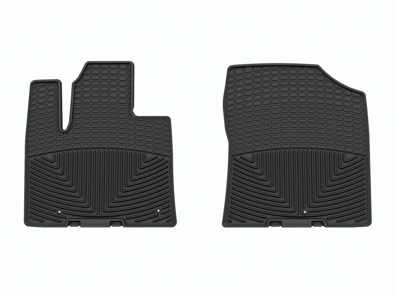 Weathertech - All Weather Floor Mats Black Front & Rear Set 21-23 Hyundai Santa-Fe - W620-W624