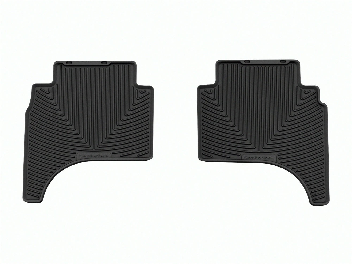 Weathertech - All Weather Floor Mats - Black Rear 22-26 Hyundai Santa-Cruz - W623