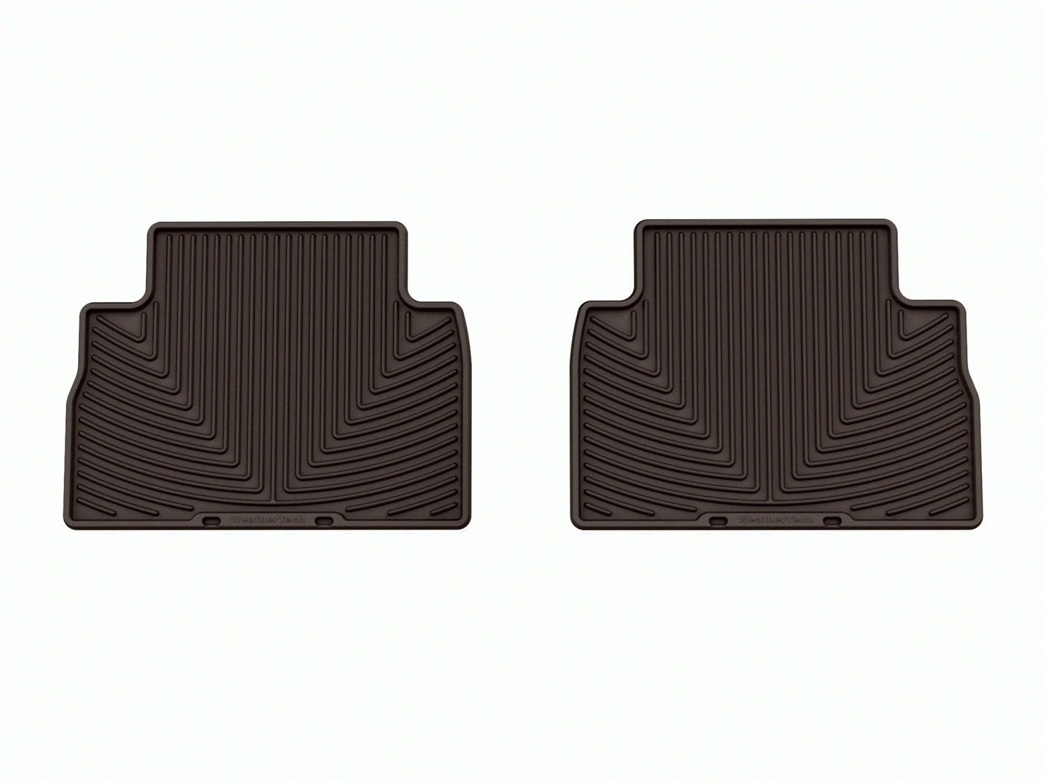 Weathertech - All Weather Floor Mats - Cocoa Rear 21-23 Hyundai Santa-Fe - W624CO
