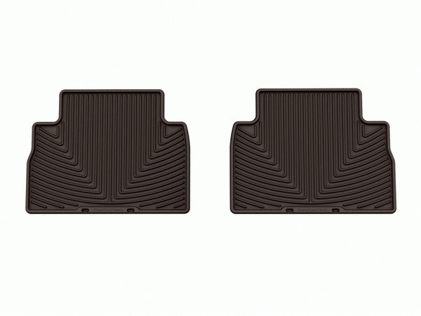 Weathertech - All Weather Floor Mats - Cocoa Rear 21-23 Hyundai Santa-Fe - W624CO