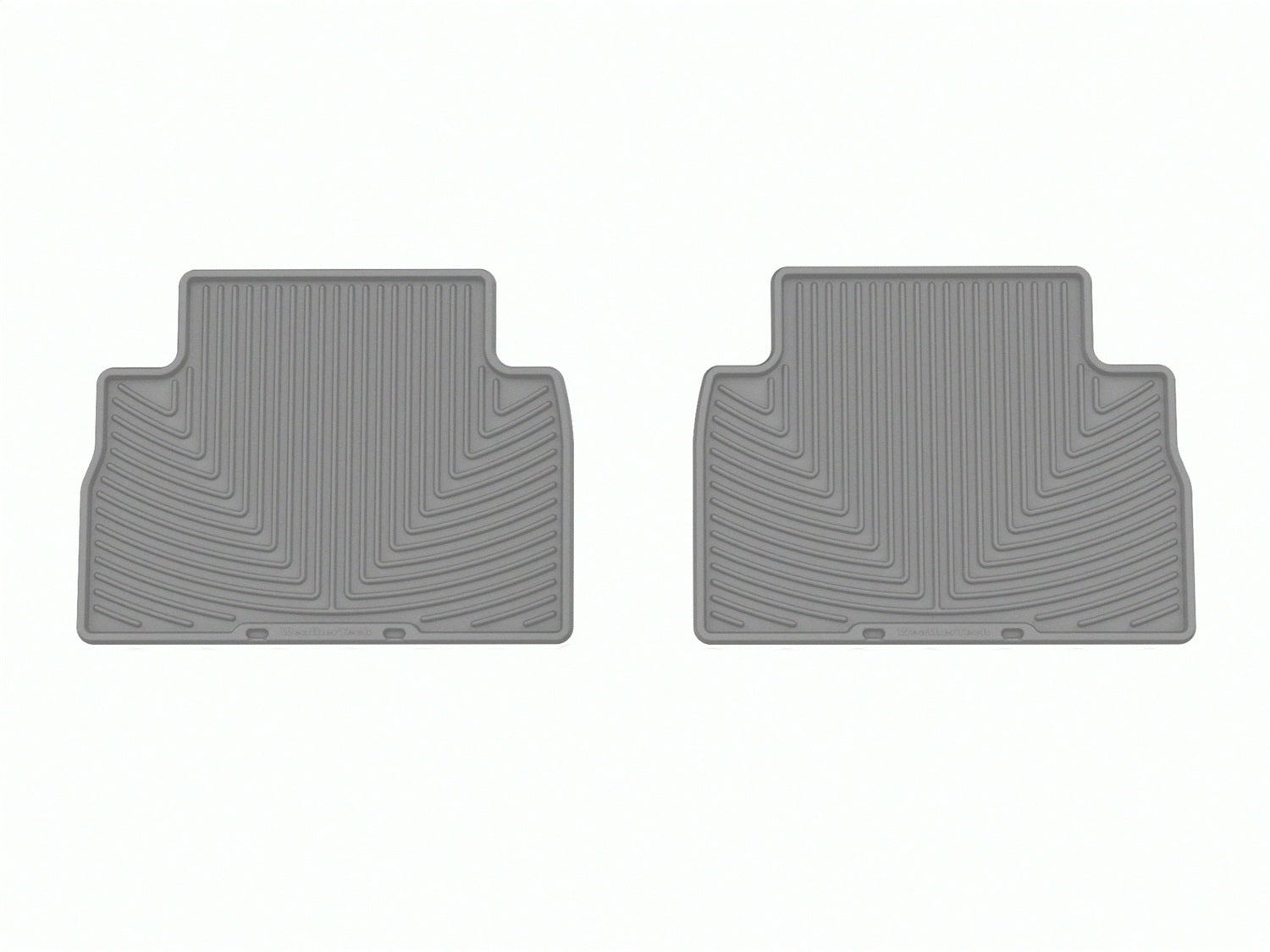 Weathertech - All Weather Floor Mats - Gray Rear 21-23 Hyundai Santa-Fe - W624GR