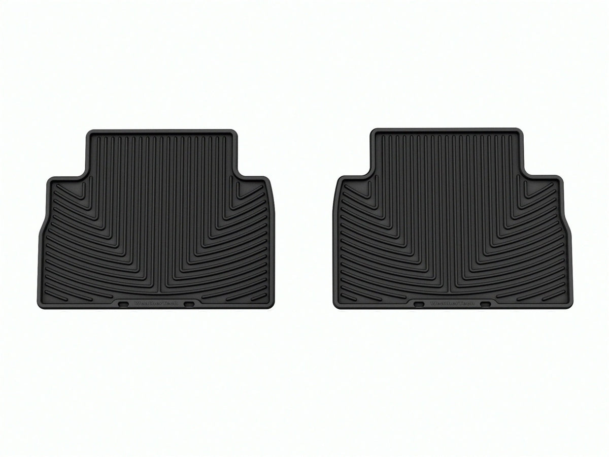 Weathertech - All Weather Floor Mats Black Front & Rear Set 21-23 Hyundai Santa-Fe - W411-W624
