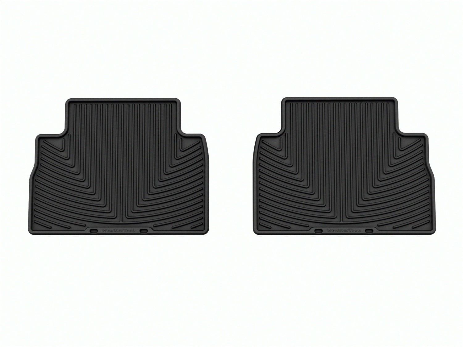 Weathertech - All Weather Floor Mats - Black Rear 21-23 Hyundai Santa-Fe - W624
