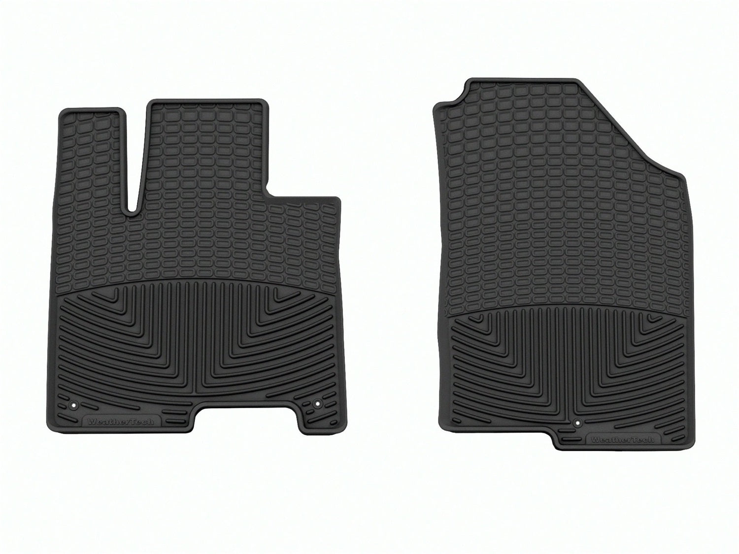 Weathertech - All Weather Floor Mats - Black Front 23-26 Kia Sportage - W626