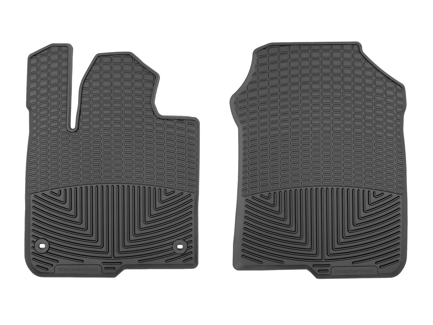 Weathertech - All Weather Floor Mats Black Front & Rear Set 25 Acura ADX / 23-26 Honda HR-V - W627-W628