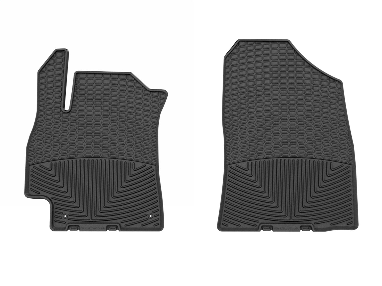 Weathertech - All Weather Floor Mats Black Front & Rear Set 21-26 Hyundai Elantra / 22-26 Hyundai Elantra-N - W631-W632
