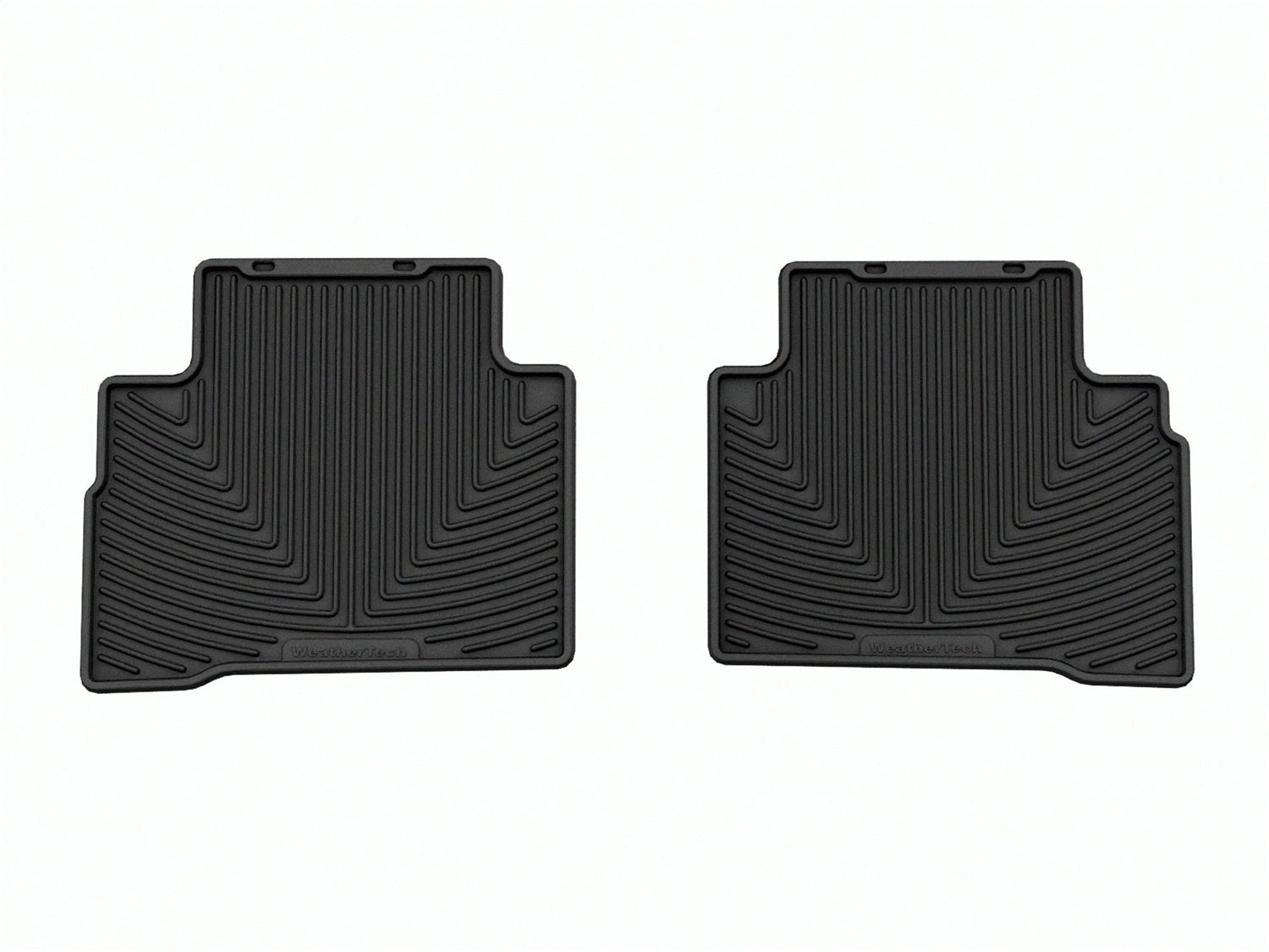 Weathertech - All Weather Floor Mats - Black Rear 22-26 Hyundai Tucson / 23-26 Kia Sportage - W642
