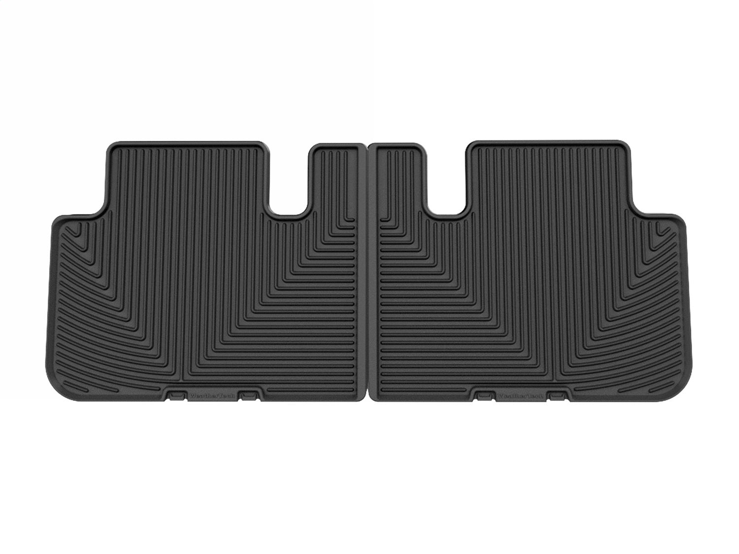 Weathertech - All Weather Floor Mats - Black Rear 21-26 Tesla S - W644