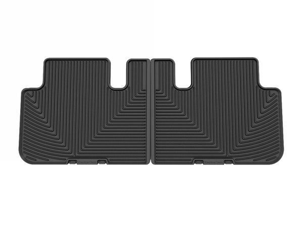 Weathertech - All Weather Floor Mats - Black Rear 21-26 Tesla S - W644