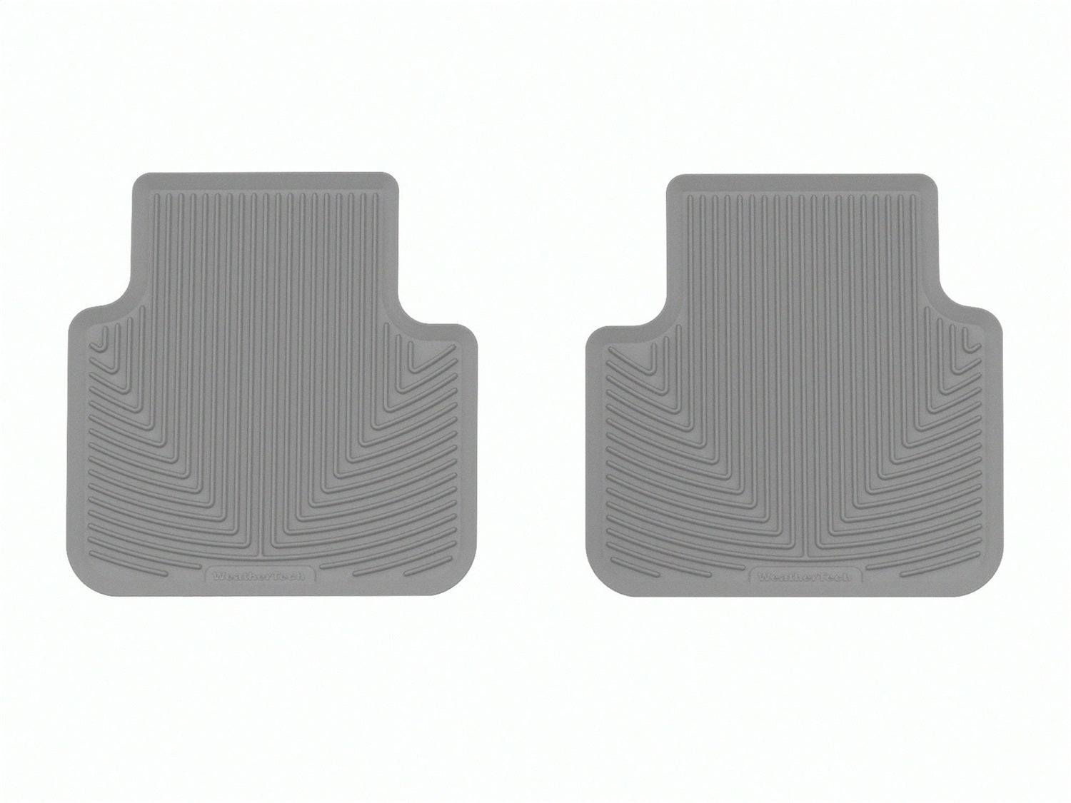 Weathertech - All Weather Floor Mats - Gray Rear 18-26 Volkswagen Atlas / 20-26 Volkswagen Atlas-Cross-Sport - W656GR