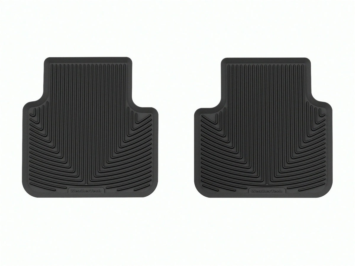 Weathertech - All Weather Floor Mats - Black Rear 18-26 Volkswagen Atlas / 20-26 Volkswagen Atlas-Cross-Sport - W656