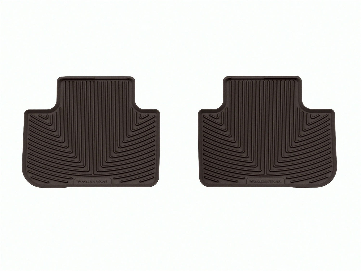Weathertech - All Weather Floor Mats - Cocoa Rear 18-24 BMW X3 / 19-25 BMW X4 - W660CO
