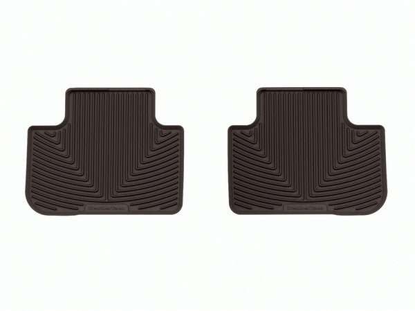 Weathertech - All Weather Floor Mats - Cocoa Rear 18-24 BMW X3 / 19-25 BMW X4 - W660CO
