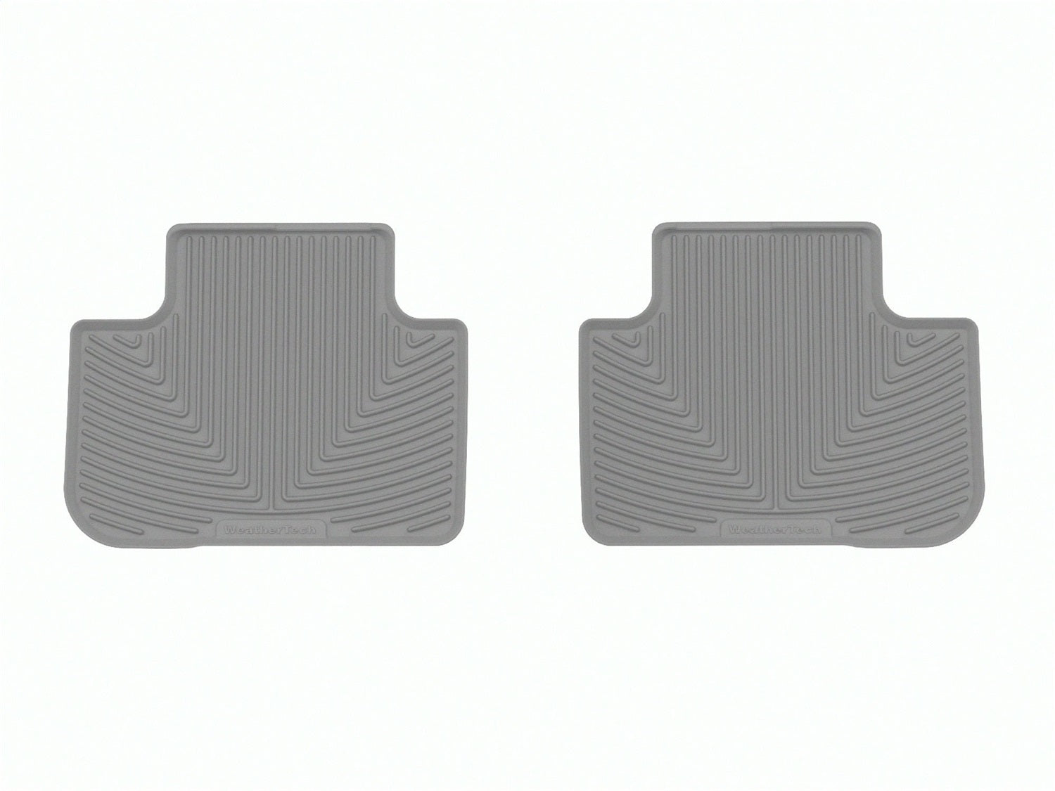 Weathertech - All Weather Floor Mats - Gray Rear 18-24 BMW X3 / 19-25 BMW X4 - W660GR