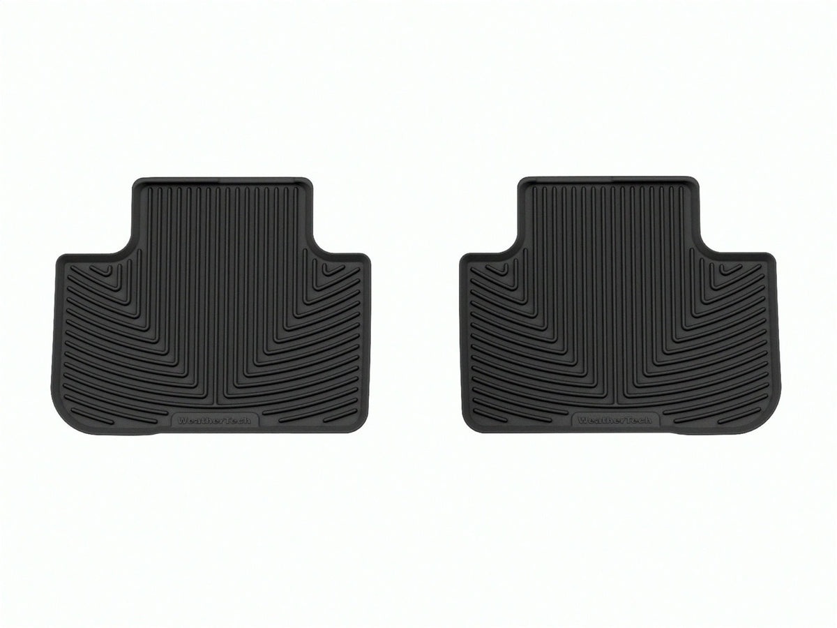 Weathertech - All Weather Floor Mats - Black Rear 18-24 BMW X3 / 19-25 BMW X4 - W660