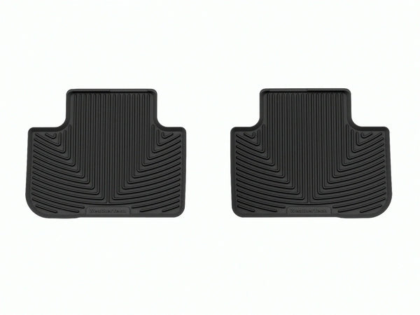 Weathertech - All Weather Floor Mats - Black Rear 18-24 BMW X3 / 19-25 BMW X4 - W660