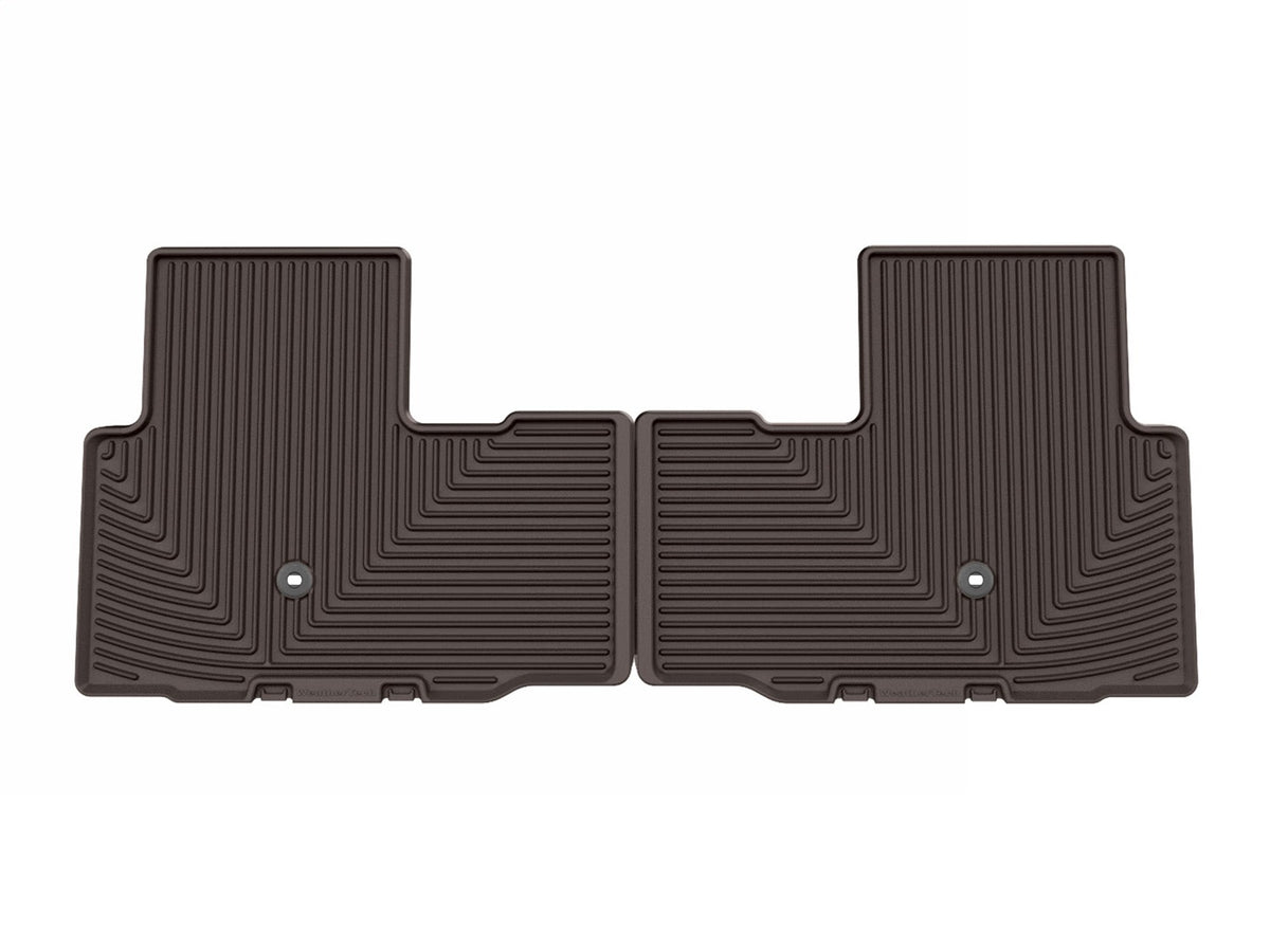 Weathertech - All Weather Floor Mats Cocoa Front & Rear Set 23-25 Honda Pilot - W664CO-W665CO