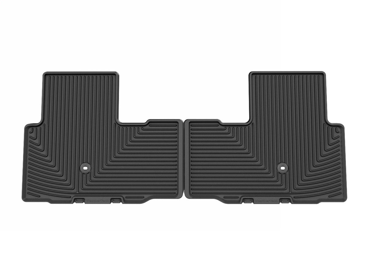 Weathertech - All Weather Floor Mats - Black Rear 23-25 Honda Pilot - W665