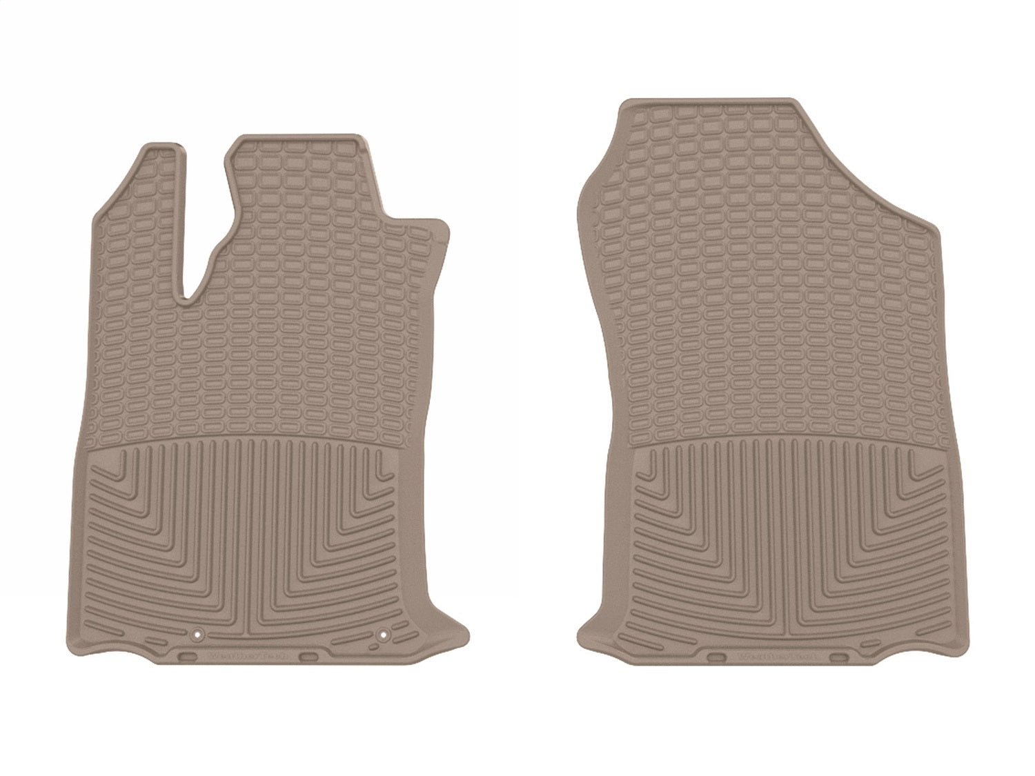 Weathertech - All Weather Floor Mats Tan Front Set for Durango / Grand-Cherokee / Legacy / Outback - W667TN-W338TN