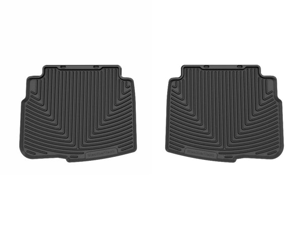 Weathertech - All Weather Floor Mats - Black Rear 25 Subaru Legacy / 20-25 Subaru Outback - W668