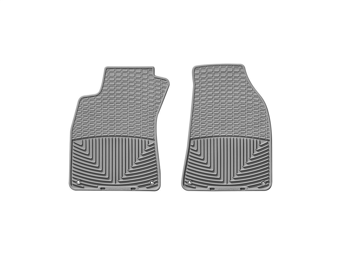 Weathertech - All Weather Floor Mats - Gray Front 02-09 Audi A4 / 07-08 Audi RS4 / 02-09 Audi S4 - W67GR