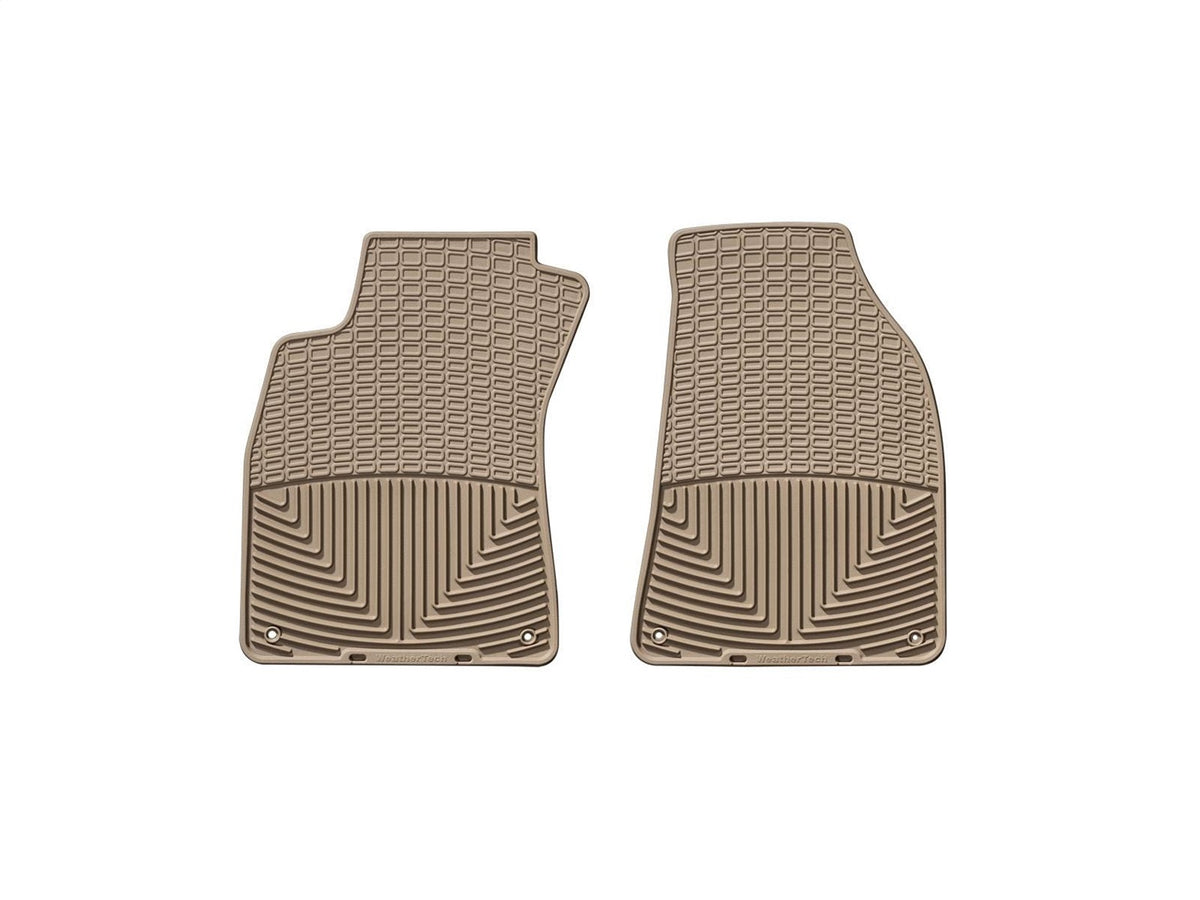 Weathertech - All Weather Floor Mats - Tan Front 02-09 Audi A4 / 07-08 Audi RS4 / 02-09 Audi S4 - W67TN