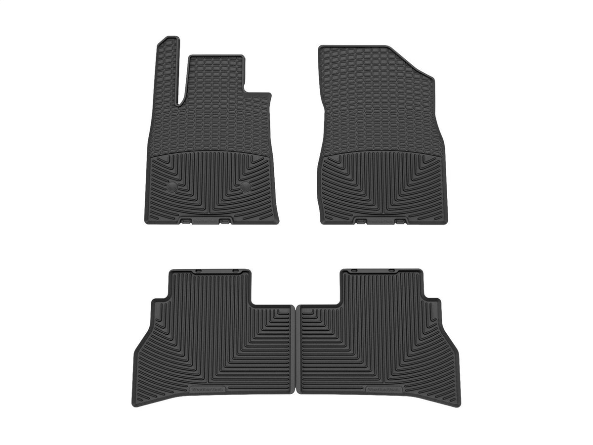 Weathertech - All Weather Floor Mats - Black Front and Rear 24-26 Buick Envista / 24-26 Chevrolet Trax - W682-W683