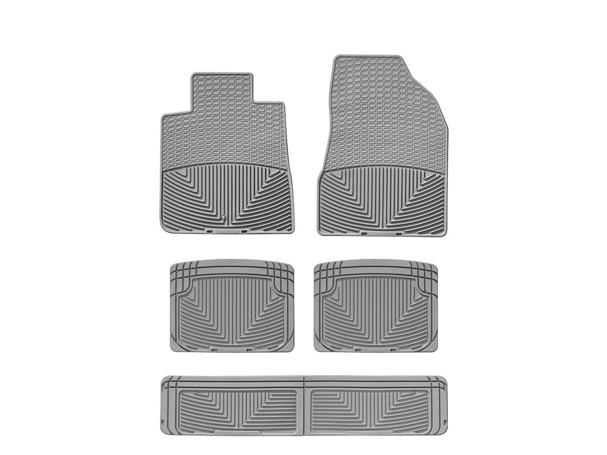 Weathertech - All Weather Floor Mats - Gray Front Rear and Third Row - W68GRW20GRW60GR