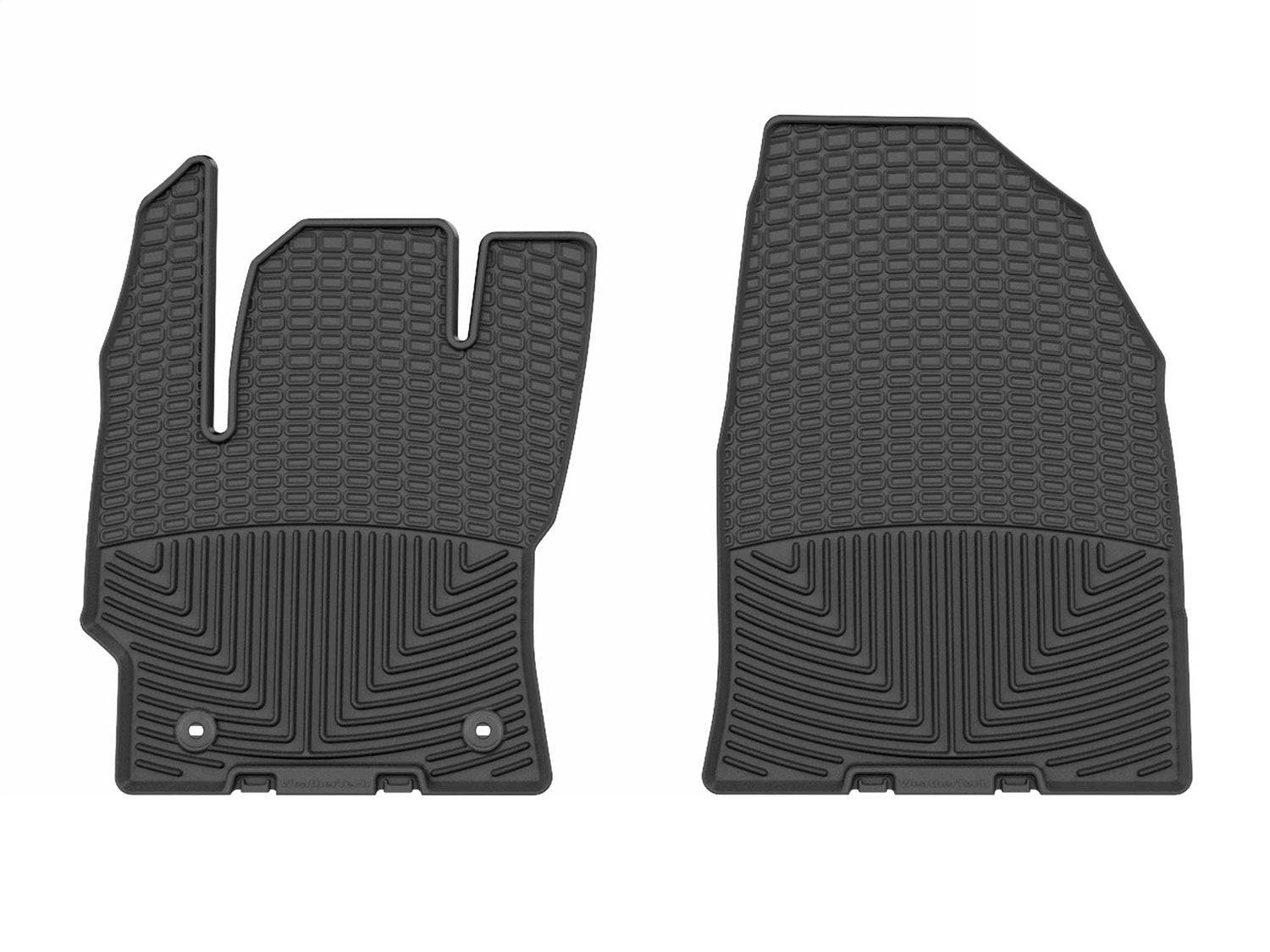 Weathertech - All Weather Floor Mats - Black: Front 22-26 Toyota Corolla - W704