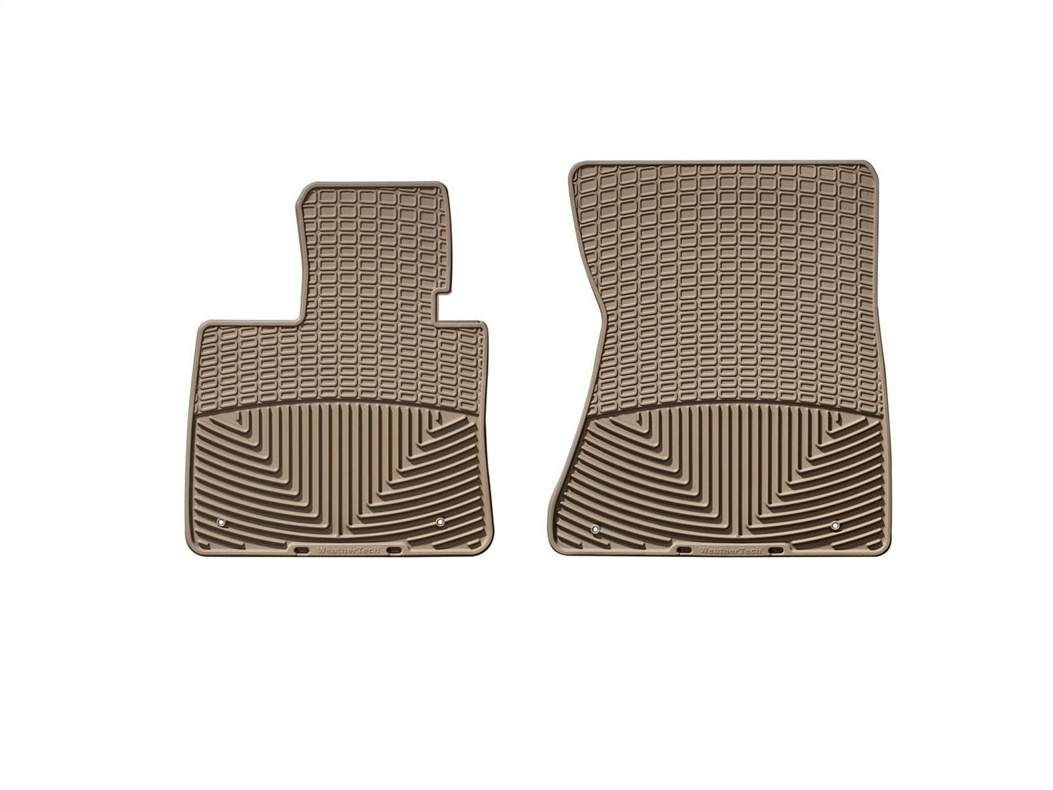 Weathertech - All Weather Floor Mats Tan Front & Rear Set 07-13 BMW X5 / 08-14 BMW X6 - W74TN-W144TN