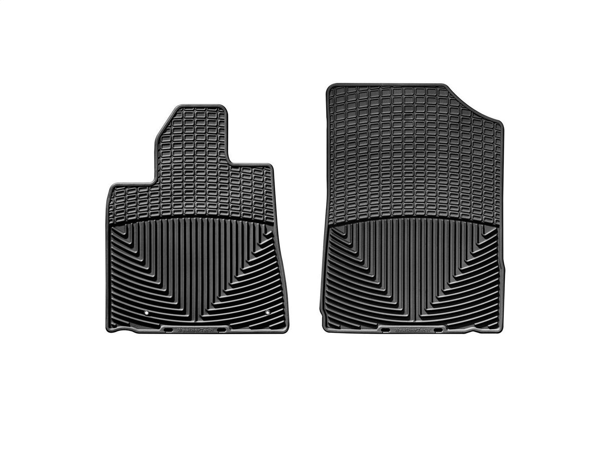 Weathertech - All Weather Floor Mats - Black Front 08-11 Toyota Sequoia / 07-11 Toyota Tundra - W76