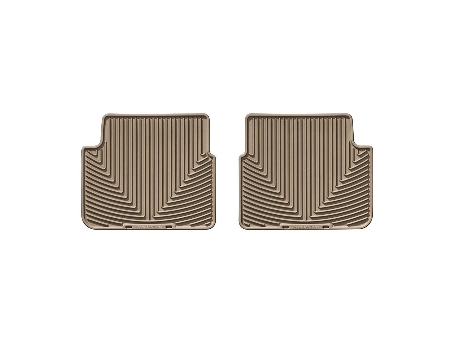 Weathertech - All Weather Floor Mats - Tan Rear 09-13 Toyota Corolla / 09-13 Toyota Matrix - W80TN