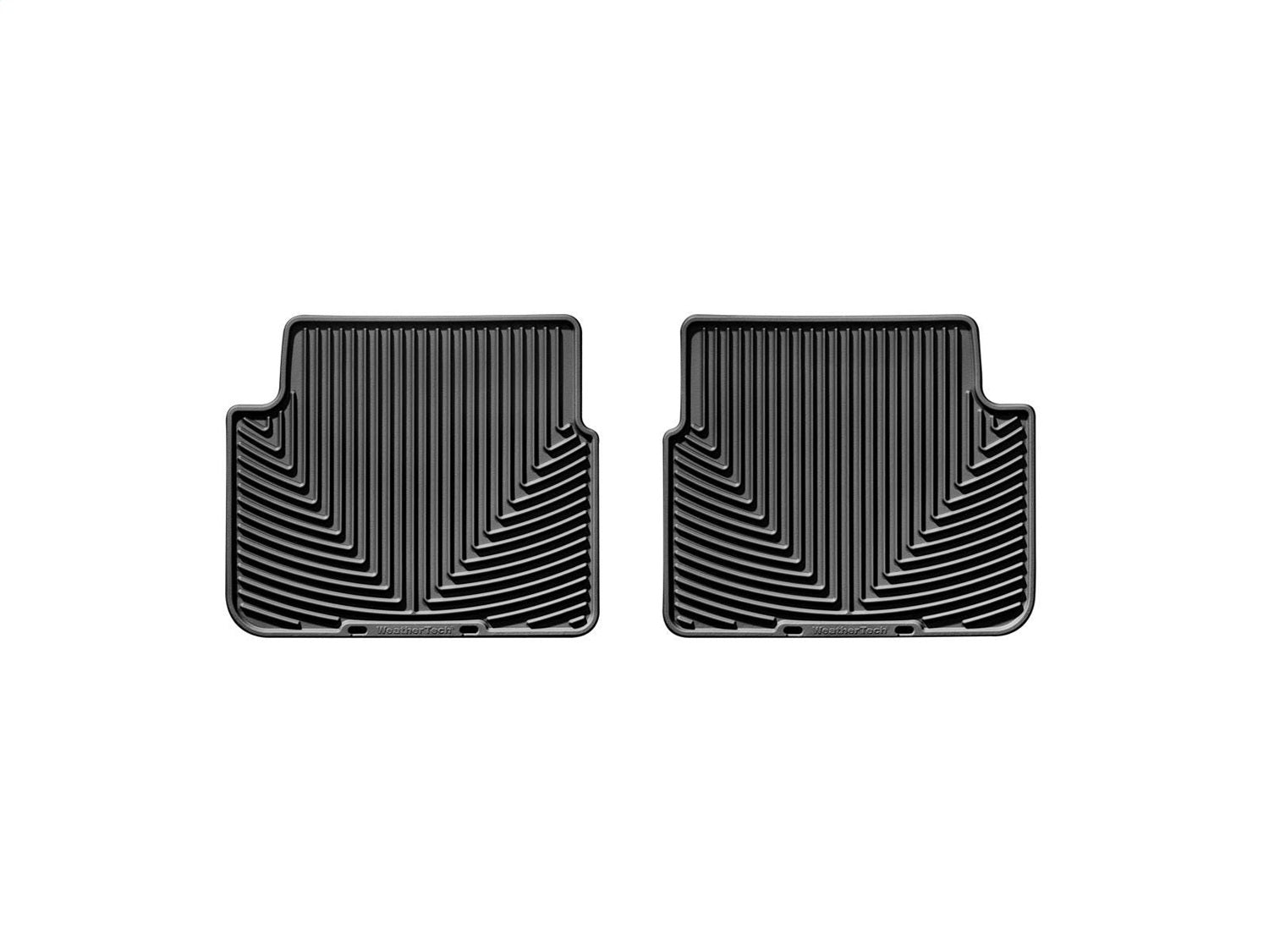 Weathertech - All Weather Floor Mats - Black Rear 09-13 Toyota Corolla / 09-13 Toyota Matrix - W80