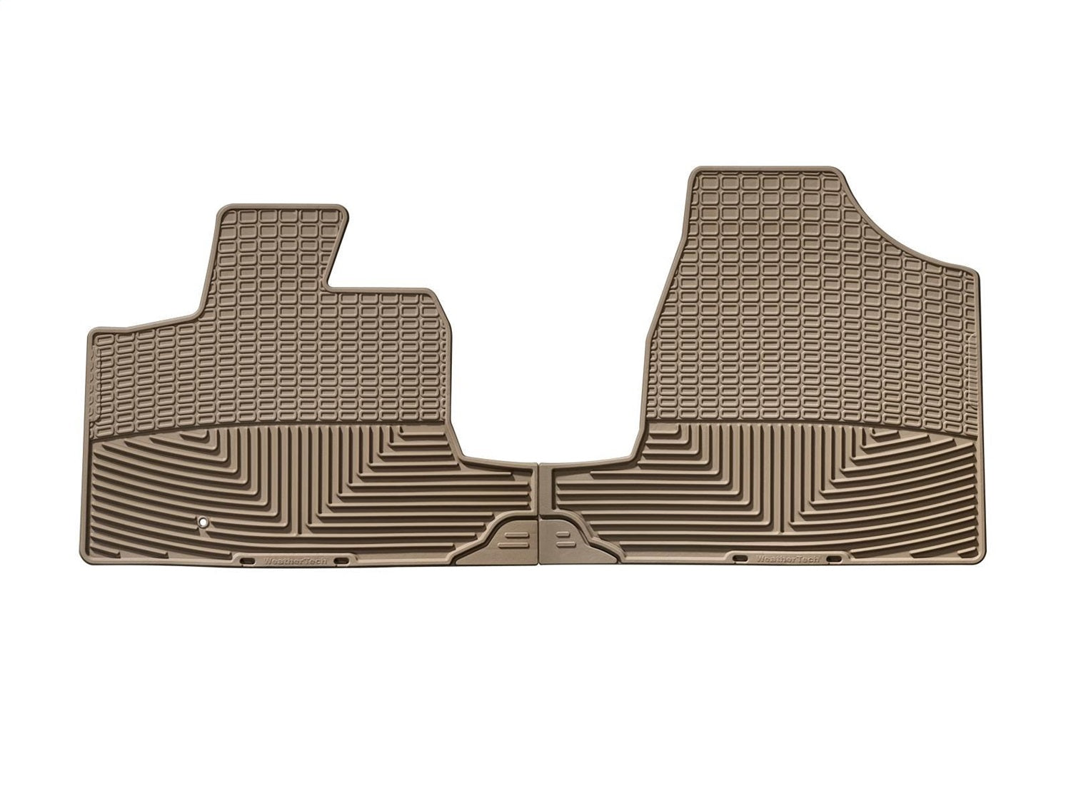 Weathertech - All Weather Floor Mats - Tan Front 08-10 Chrysler Town-&-Country / 08-10 Dodge Grand-Caravan - W82TN