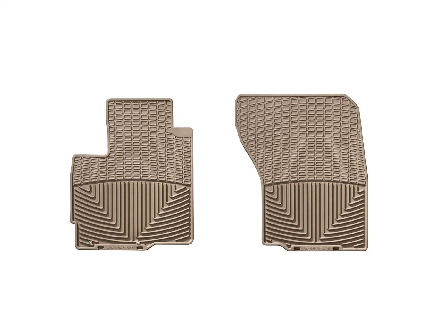 Weathertech - All Weather Floor Mats Tan Front & Rear Set 07-20 Mitsubishi Outlander / 11-24 Mitsubishi Outlander-Sport 