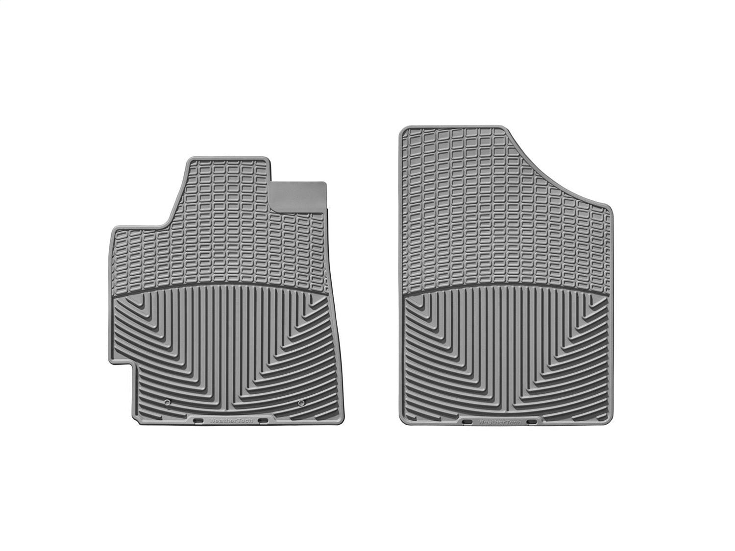 Weathertech - All Weather Floor Mats - Gray Front 08-13 Toyota Highlander - W86GR