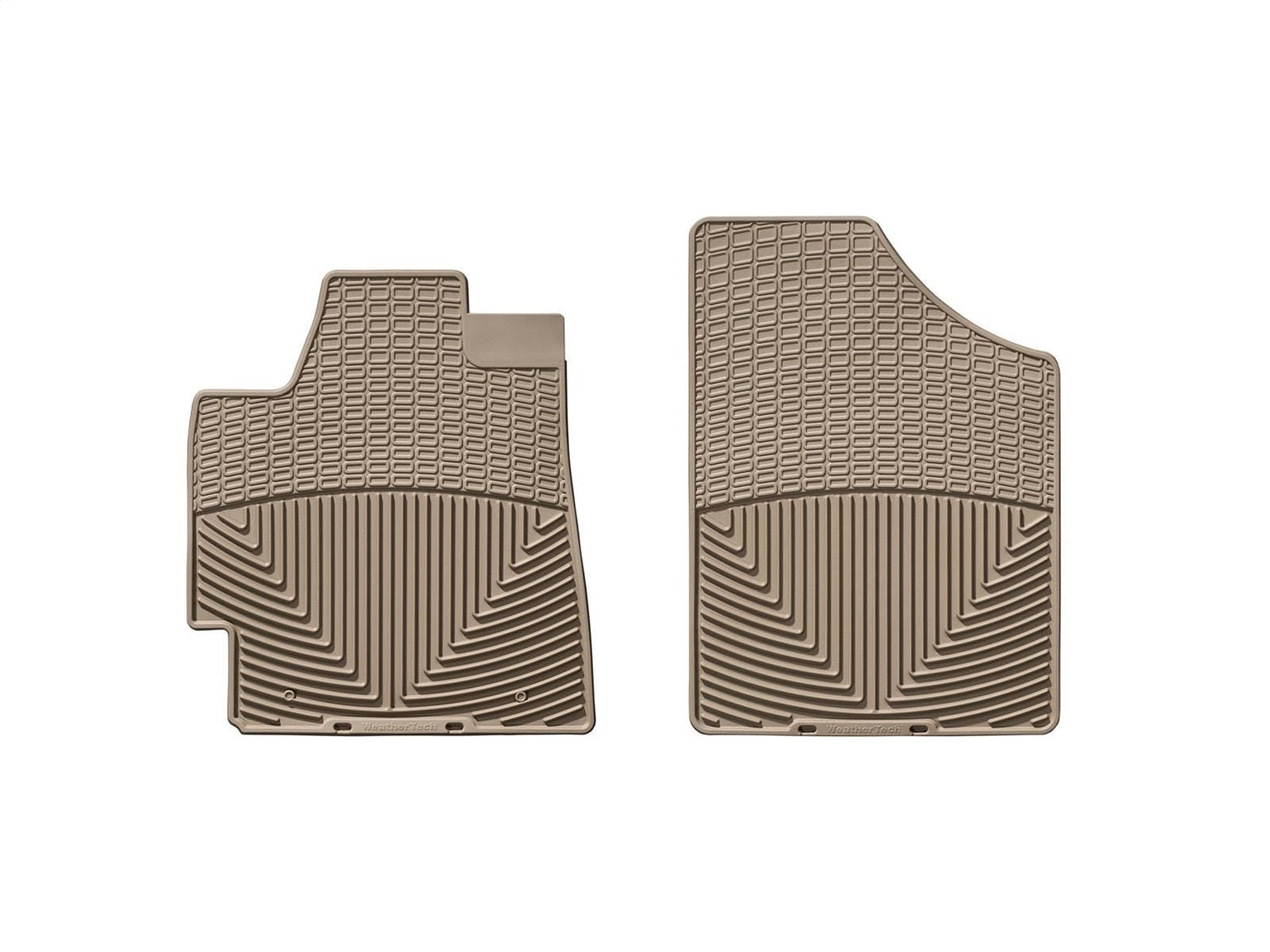 Weathertech - All Weather Floor Mats - Tan Front 08-13 Toyota Highlander - W86TN