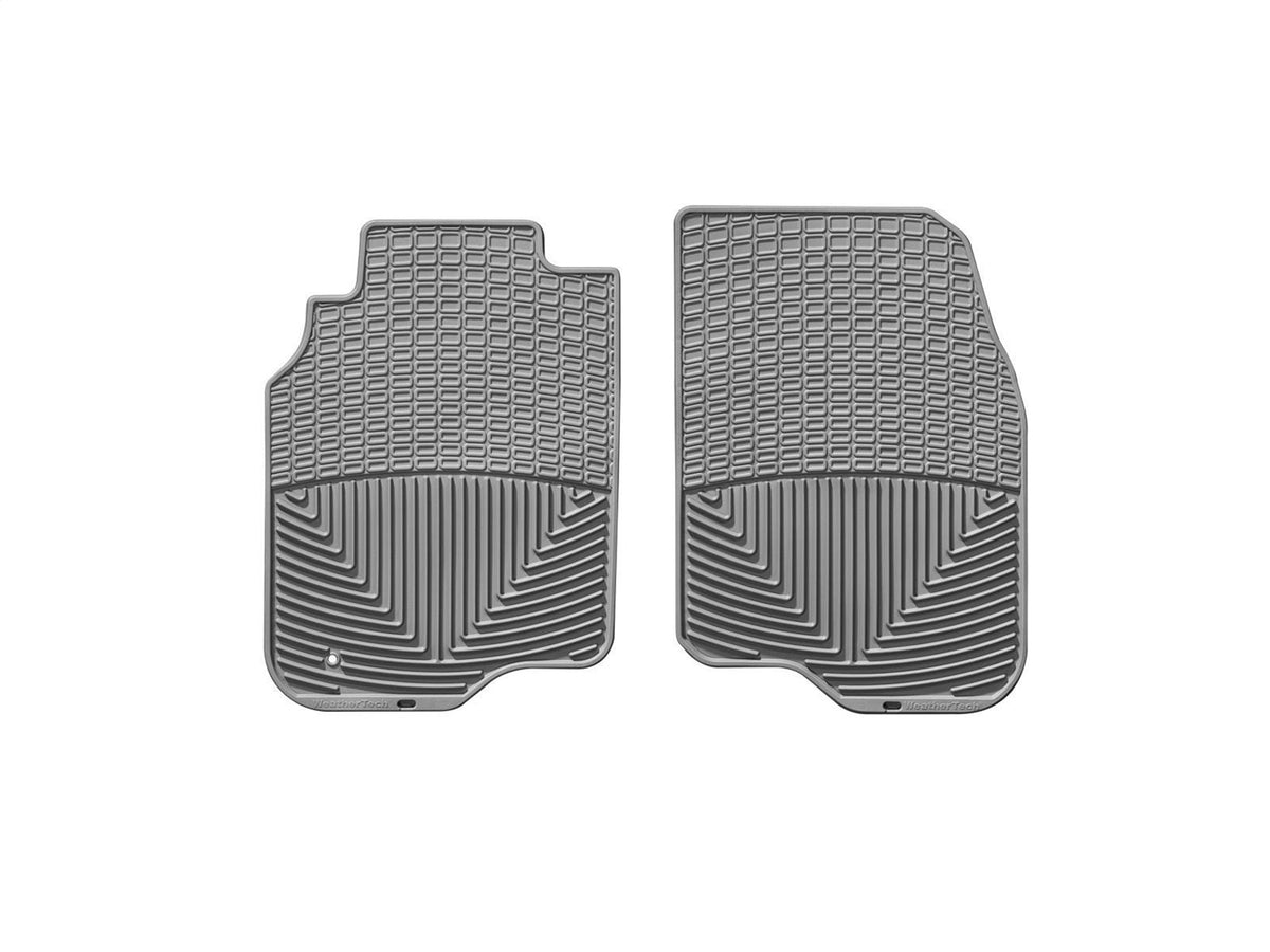 Weathertech - All Weather Floor Mats - Gray Front 08-12 Chevrolet Malibu / 07-09 Saturn Aura - W89GR