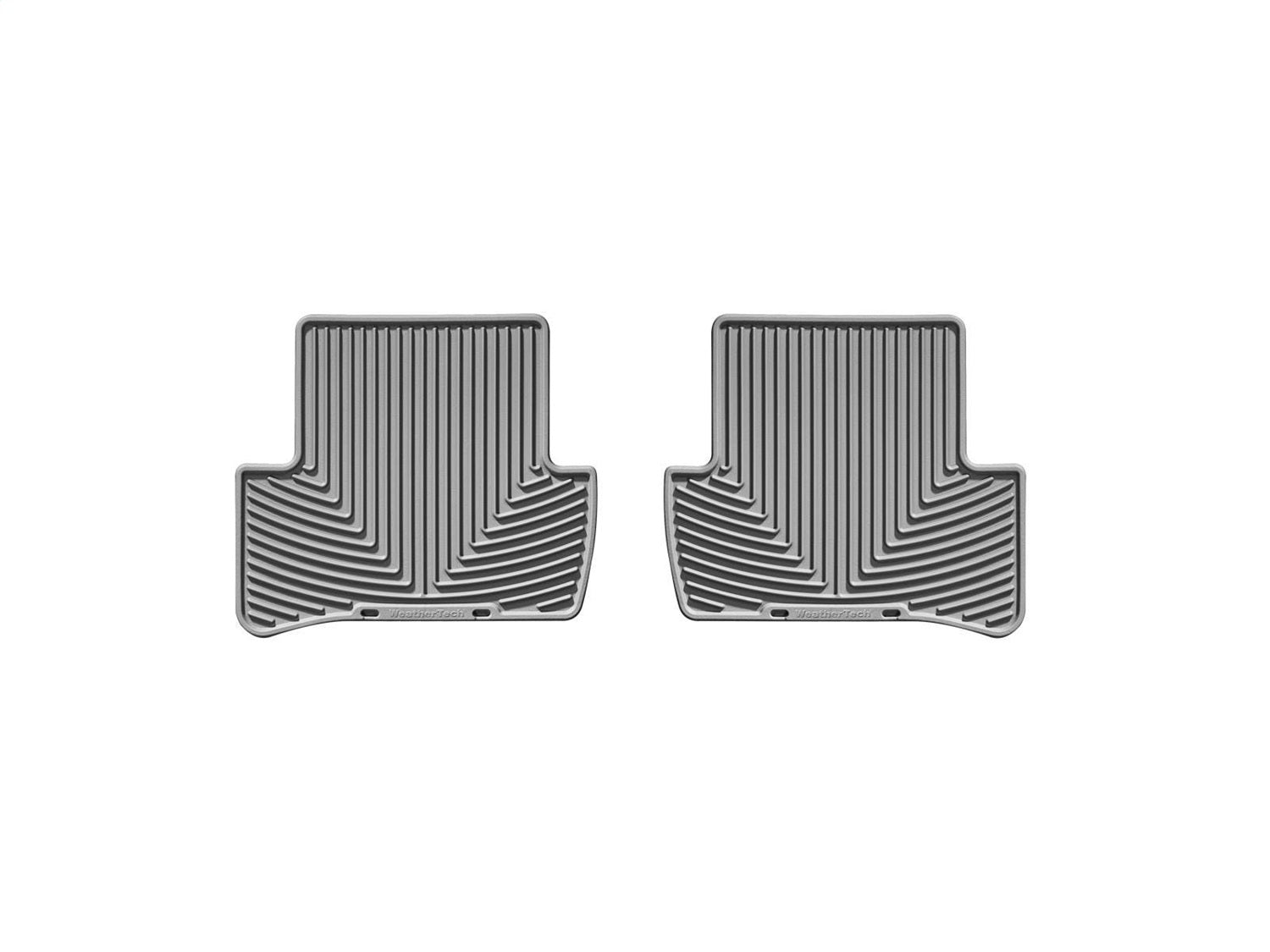 Weathertech - All Weather Floor Mats - Gray Rear 08-14 Mercedes Benz C-Class / 08-14 Mercedes Benz C63-AMG - W90GR