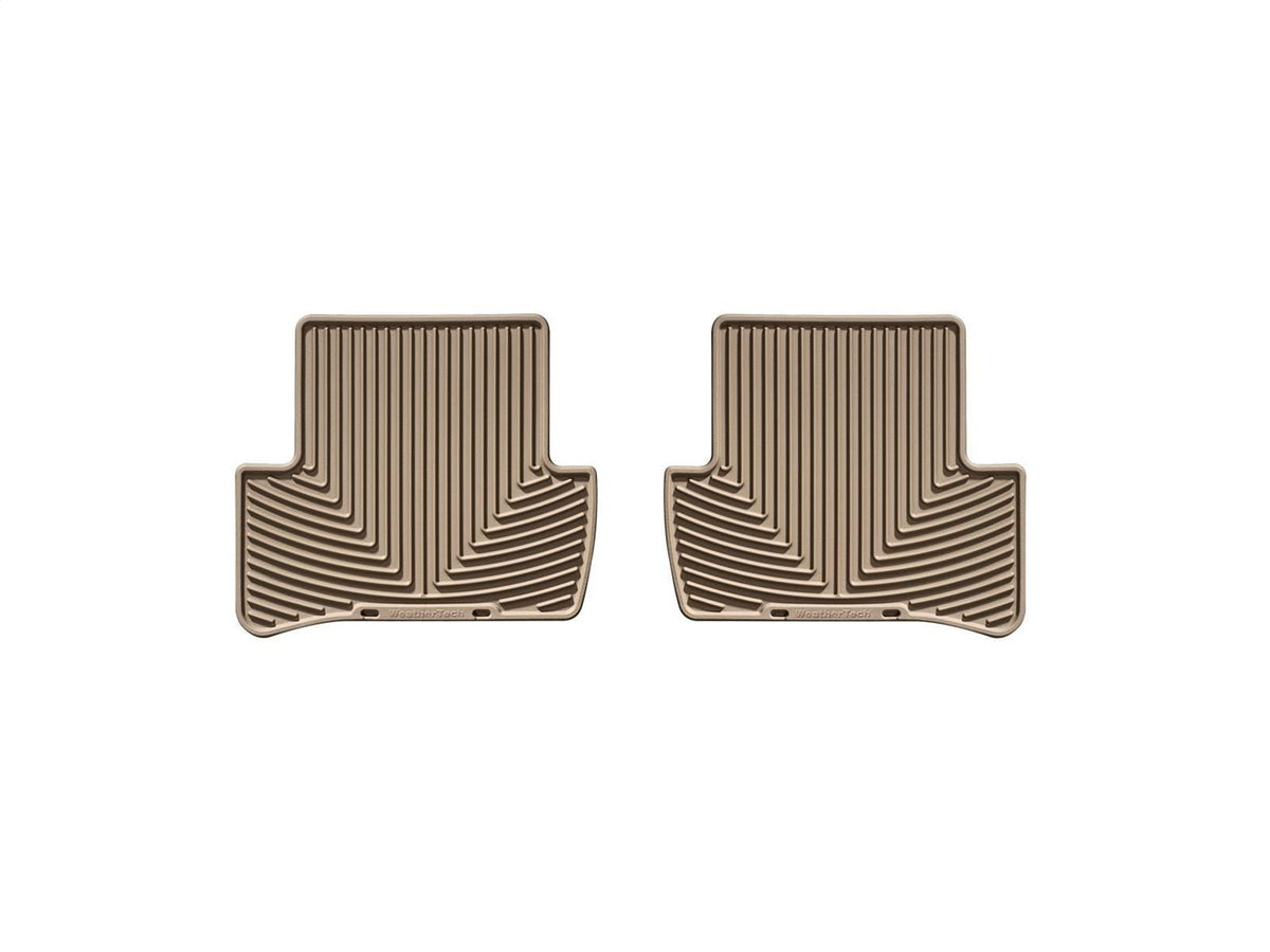 Weathertech - All Weather Floor Mats - Tan Rear 08-14 Mercedes Benz C-Class / 08-14 Mercedes Benz C63-AMG - W90TN