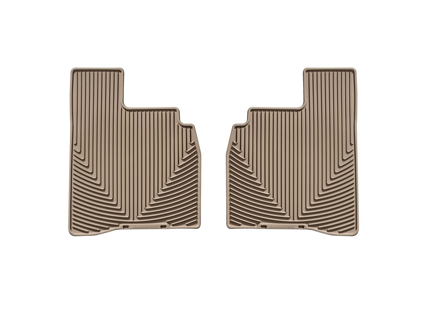 Weathertech - All Weather Floor Mats - Tan Rear 07-13 Mercedes Benz S-Class / 08-13 Mercedes Benz S63-AMG / 07-13 Merced