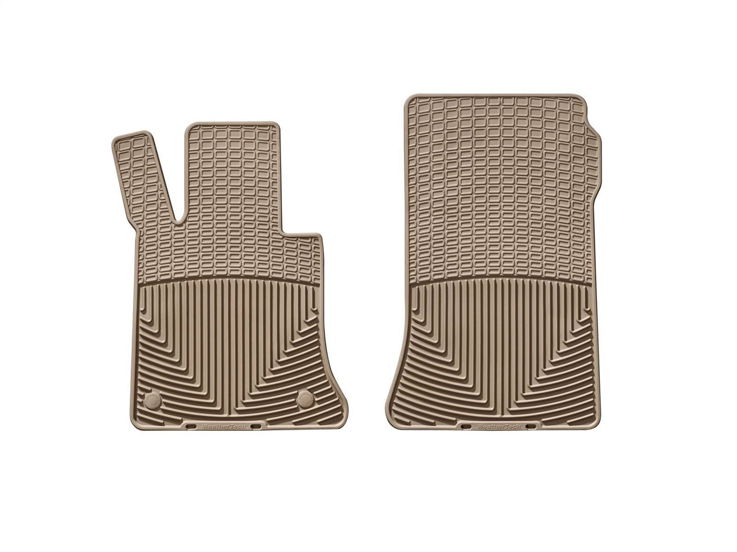 Weathertech - All Weather Floor Mats Tan Front & Rear Set 10-12 Mercedes Benz GLK - W99TN-W100TN