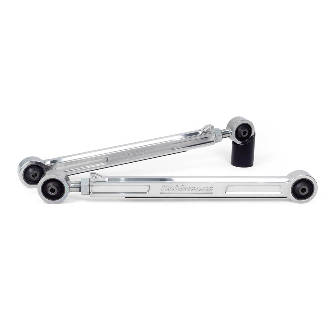 DOBINSONS BILLET ALUMINUM REAR ADJUSTABLE LOWER TRAILING ARMS - 200 & 300 SERIES - WA59-747K
