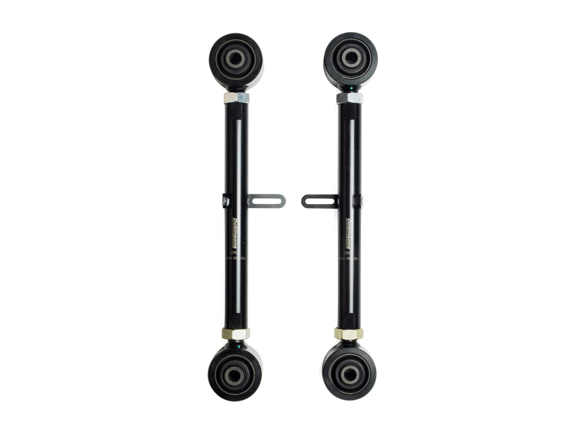 DOBINSONS REAR ADJUSTABLE TUBULAR STEEL SERIES UPPER TRAILING ARMS (PAIR) - TOYOTA LAND CRUISER 100 SERIES & LX470 - WA59-555K