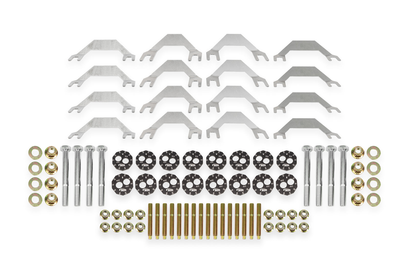 BMR 14-19 Chevrolet Corvette C7 Upper & Lower Control Arms Camber Bolt & Stud Kit - Bare - WAK570