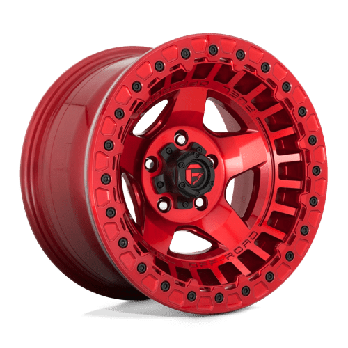 Fuel Off-Road Aluminum Wheels 17X9 Warp Beadlock D117 Candy Red