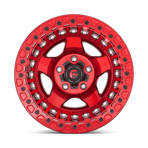 Fuel Off-Road Aluminum Wheels 17X9 Warp Beadlock D117 Candy Red