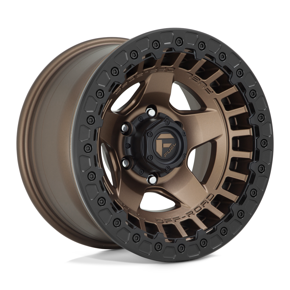 Fuel Off-Road Aluminum Wheels 17X9 Warp Beadlock D119 Matte Bronze