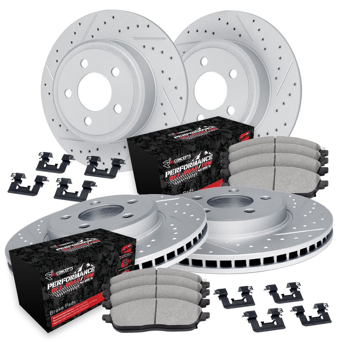R1 Concepts brake kit WBVH2-42017
