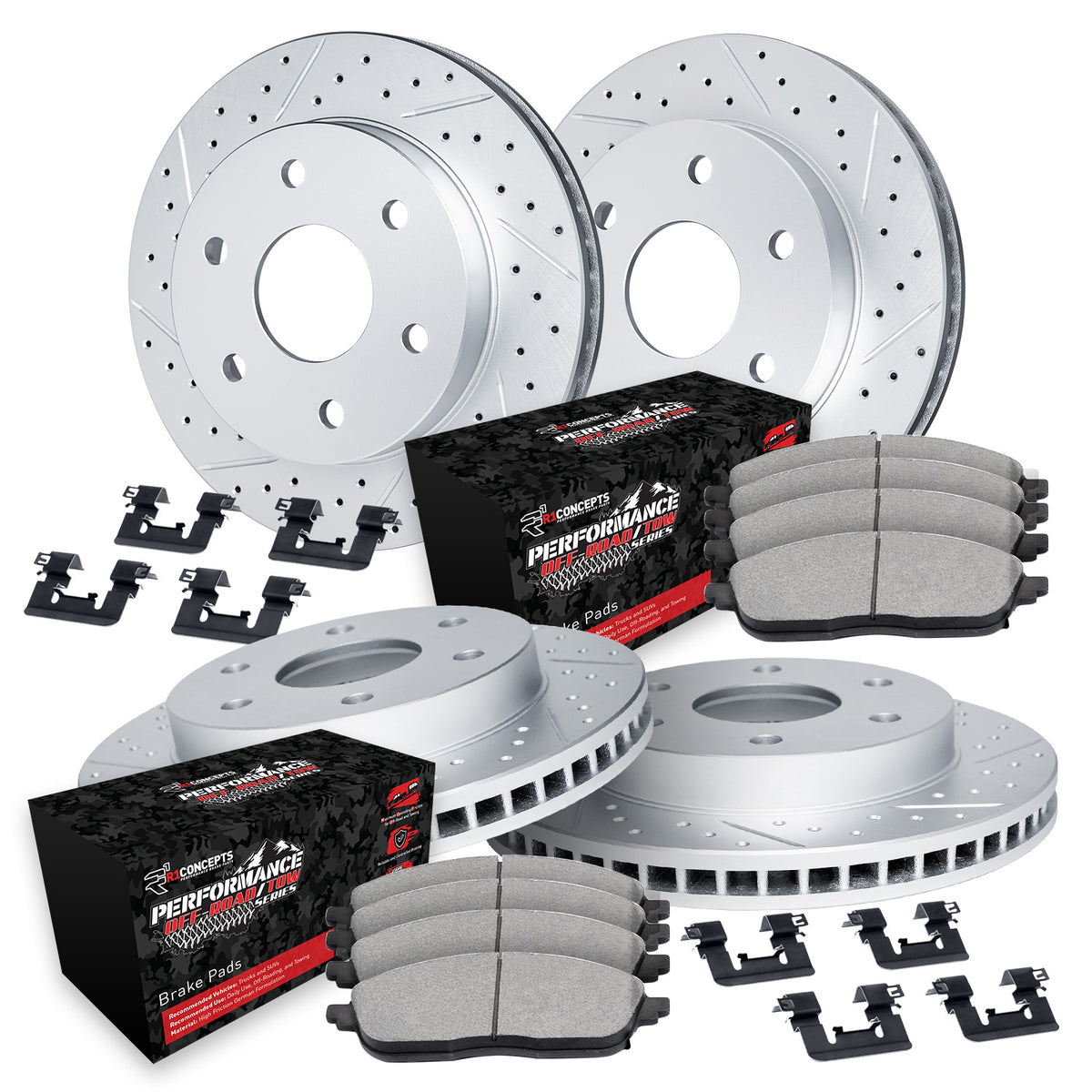 R1 Concepts brake kit WBVH2-48004